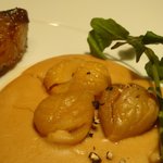 銀座 シェ・トモ - 2009/11　北海道産　野生鹿の栗。