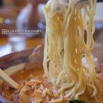 麺屋 一里 - 麺アップ