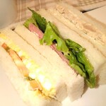 ル・クロワッサン - ルクロ自家製ミックスサンドでブランチ　