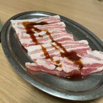 清花園 - 豚ロース？カルビ？600円くらい！