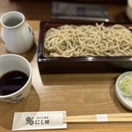 手打ち蕎麦 にし田 - ざるそば＋十割（本来土日祝日）
1060円＋200円
