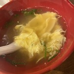 いちみ園 - 玉子スープ