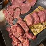 いちみ園 - タン盛り合わせ
