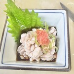 たぬき - 旬白子ポン酢