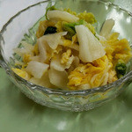 鯉とうなぎのまるます家 総本店 - 白菜のおしんこ