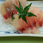 鯉とうなぎのまるます家 総本店 - 鯉の生刺し