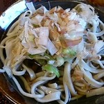 土の駅今庄 - 1,100円バイキングの冷しおろし蕎麦