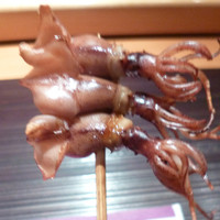一心鮨 光洋 - ホタルイカの串焼き