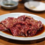 炭火焼肉ホルモンさわいし - ハラミサガリ切り落とし