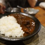 炭火焼肉ホルモンさわいし - 牛タンカレーが旨すぎ