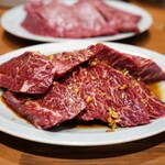 炭火焼肉ホルモンさわいし - 和牛特選サガリ