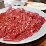 炭火焼肉ホルモンさわいし - 千日和牛　ランプ
