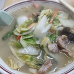 ラーメン とんかつ 忠 - タンメン　730円