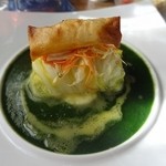 アトリエドアイ - 白身魚と蟹の白菜包み