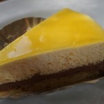 長倉カフェ - オレンジとチョコレートのケーキ。