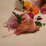 鳥善  - 鶏刺し一人分