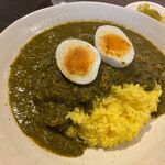 moonbow - 2024年11月中旬ほうれん草とひき肉のカレー