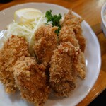 とんかつ 燕楽 - カキフライ