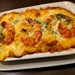 シャーロックホームズ - ポテトとエビのグラタン