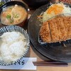 とんかつ神楽坂 さくら - ハーブ三元豚　ロースかつランチ（125㌘）＋豚汁に変更