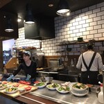 AOZORA - 解放感あるライブキッチンになり、スタッフさんのお顔もしっかり見えてgood(*^ω^*)