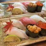 日本料理 徳永 - おまかせ握り寿司