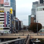 MOTHER PORT COFFEE エスパル仙台本館3階店 - 1人用のカウンターからの眺め