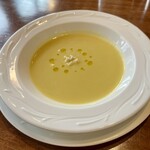 レストラン シェモア - セットのポタージュ　