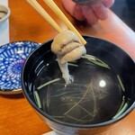 うなぎ いけだ - 肝吸い