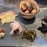 余市SAGRA - 自家製のお漬物の数々