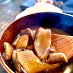 余市SAGRA - 珍しいキノコの味噌汁