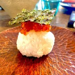 余市SAGRA - 筋子おにぎり