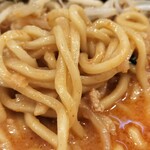 蒙古タンメン中本 - 麺アップ