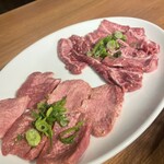 焼肉ダイニング いな穂 - 上タン　ツラミ塩