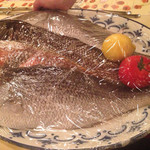 シェ・ピエール - 魚はクエ、数種類の鯛など