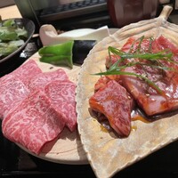 純和牛焼肉 無限亭。 - 