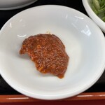 ラーメン もっけだの - 『白味噌豚骨ラーメン』の辛みそ