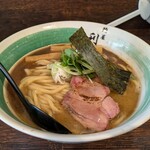 自家製麺 麺屋 利八 - らぁめん@\1,000円