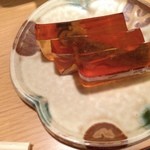 きくち - 2014/5/17　河豚の皮入りの煮凝り！