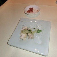 中国料理 翆陽 - 小分けした蒸し鷄　ネギ生姜ソース