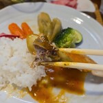 キッチン ブルー グローブ - いただきます