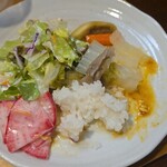 キッチン ブルー グローブ - ポワレ以外のワンプレート