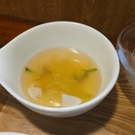 キッチン ブルー グローブ - 最後のスープ