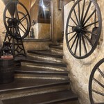 梅田珈琲館YC - 2階の客席に上がる階段