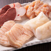 焼肉ホルモンがく - 料理写真:ホルモン各種