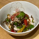 ひな鳥 そのだ - ひな鳥そのだ(メカブのサラダ)
