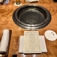 銀座 山科 - テーブルセッティング