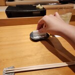 鮨 こしかわ - お手拭き