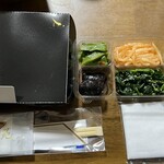 叙々苑 名古屋名駅店 - 本体と付属品w