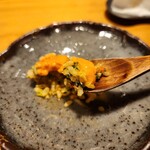 鮨 こしかわ - 豪勢なたまごかけご飯みたいな感じ